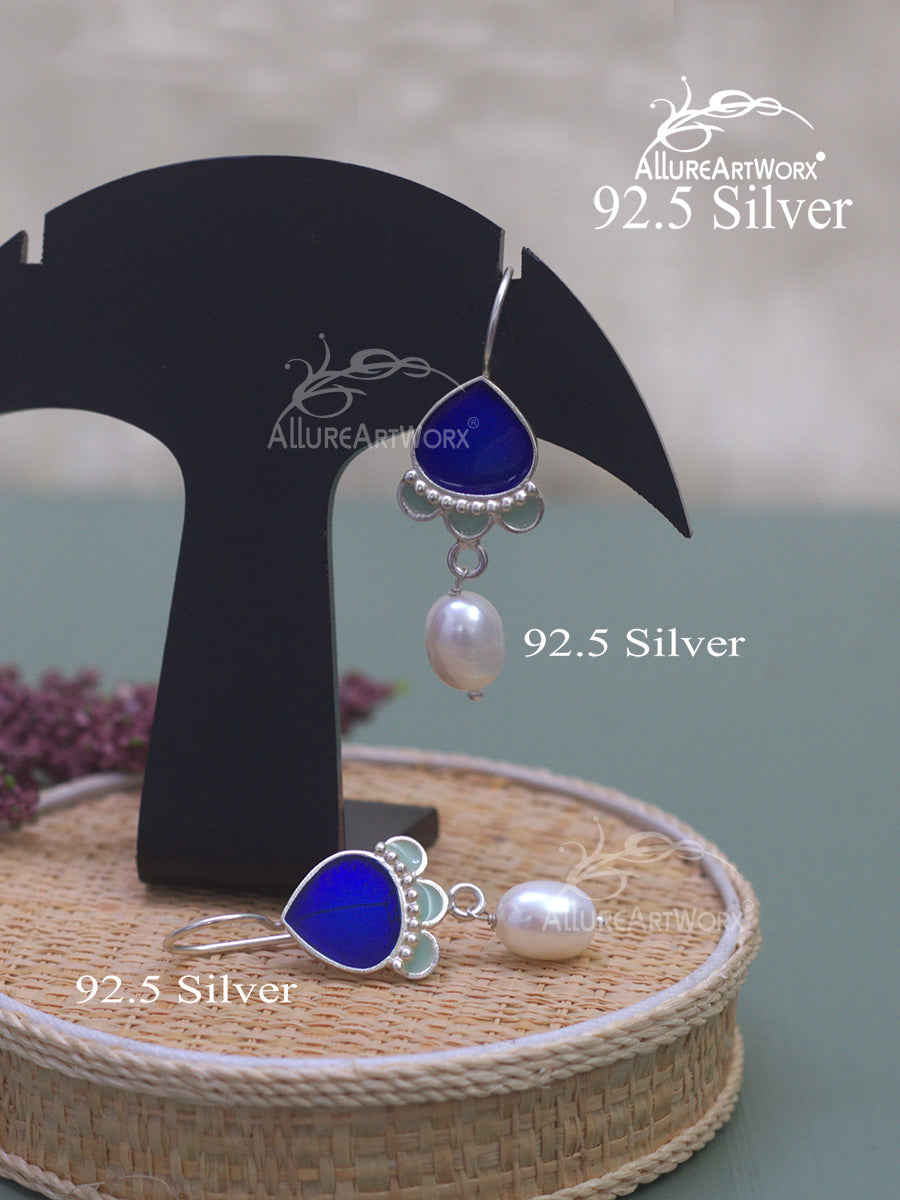 Aouli Silver Hooks